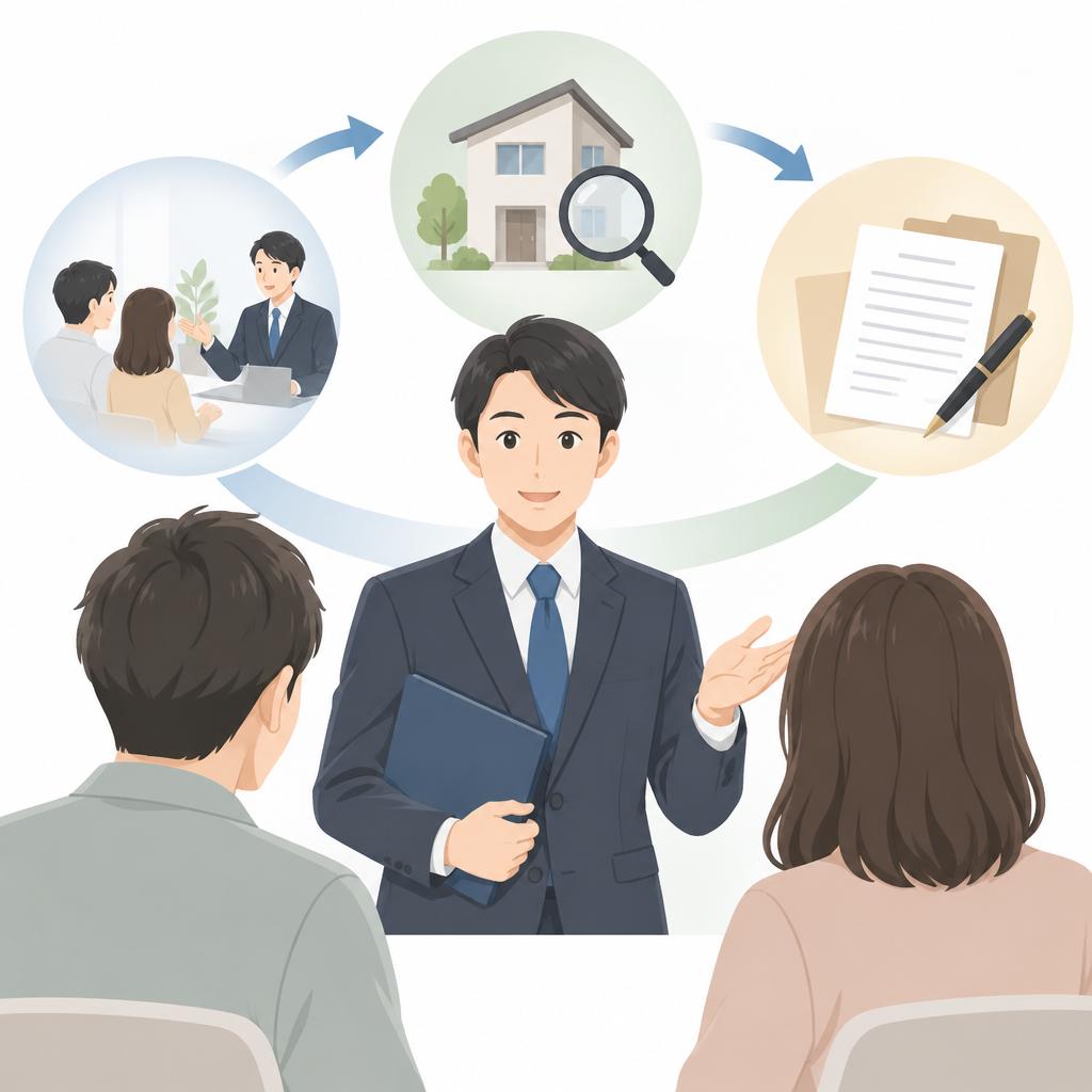 相談から手続きまで同じ担当者。話の経緯を大切につなぎます