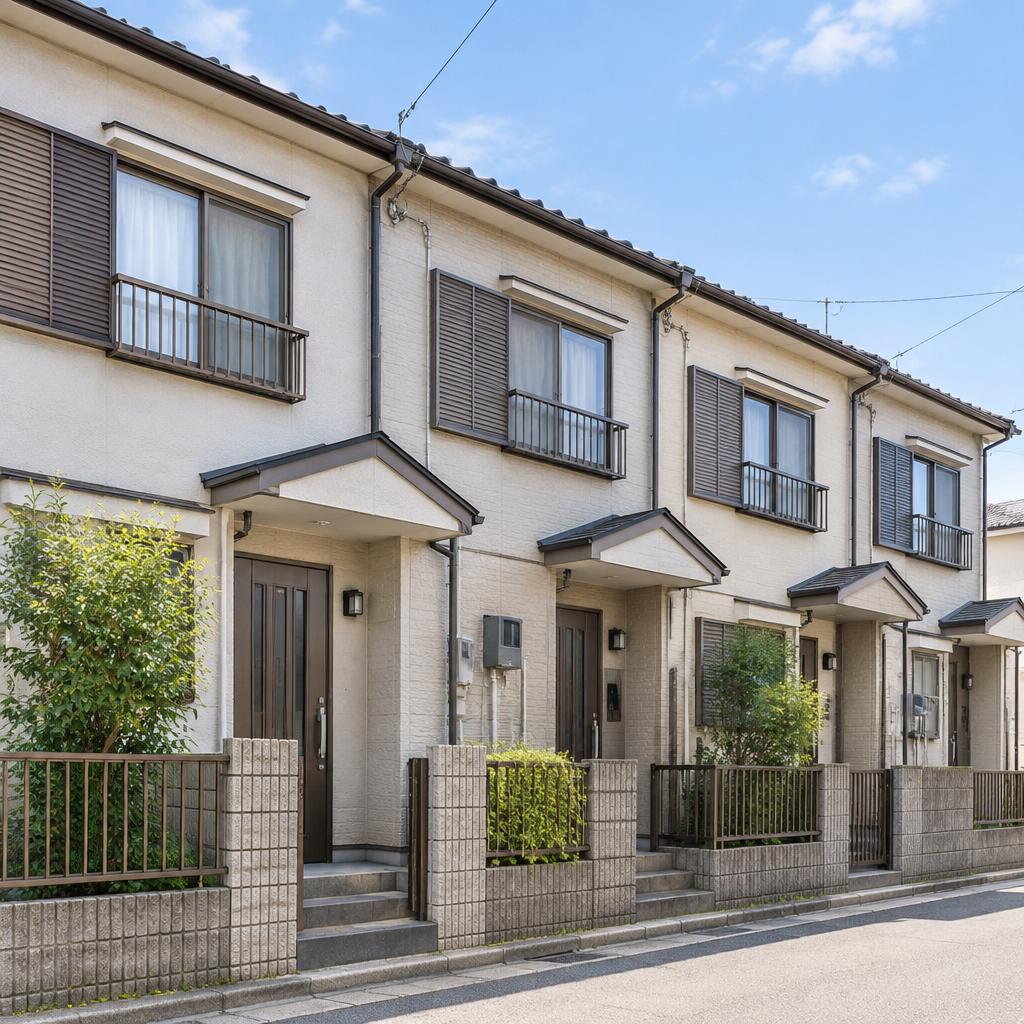 連棟住宅の売却で押さえたい、隣家とのつながりと権利関係
