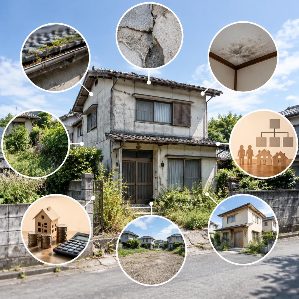 空き家を放置する前に知っておきたいリスク