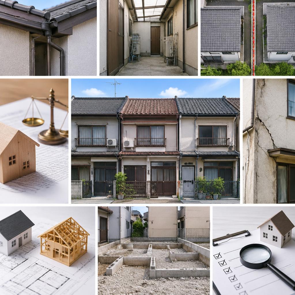 連棟住宅の売却は、一般的な戸建てと異なる確認が必要です